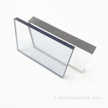 Foglio di plastica trasparente in policarbonato solido